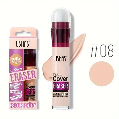 “Sponge Head Concealer – Covers Dark Circles, Freckles & Acne, Long-Lasting & Moisturizing”