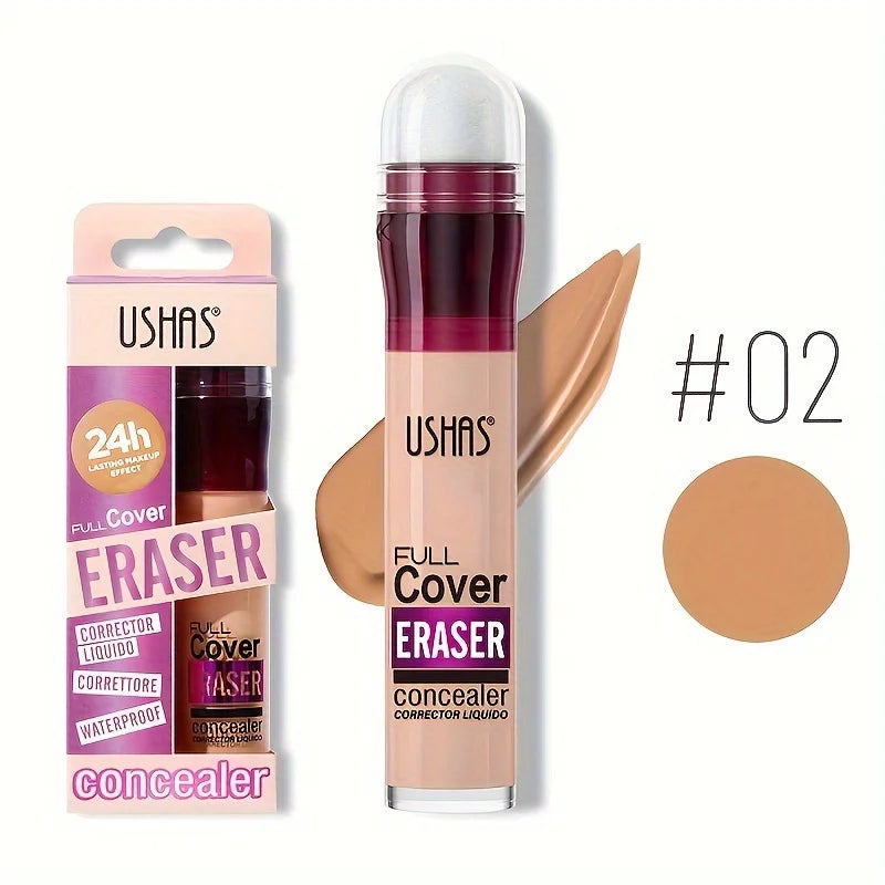 “Sponge Head Concealer – Covers Dark Circles, Freckles & Acne, Long-Lasting & Moisturizing”