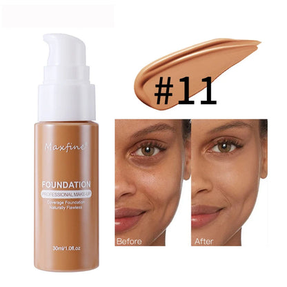 “Liquid Foundation – Effective Concealer, Waterproof, Sweat-Resistant for Professional Makeup”