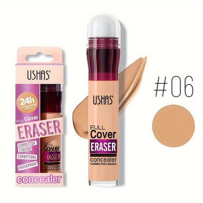 “Sponge Head Concealer – Covers Dark Circles, Freckles & Acne, Long-Lasting & Moisturizing”