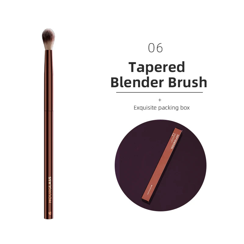 “Versatile makeup brush set for powder, foundation, eyes, and more.”