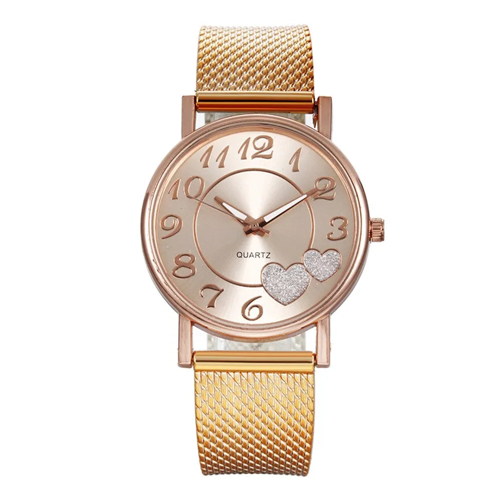 “Luxury ceramic women’s watch, elegant bracelet, waterproof quartz wristwatch.”