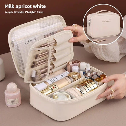 “New Women’s Cosmetic Bag Large Capacity Portable Luxury Makeup Travel Organizer Toiletry”