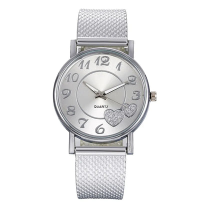 “Luxury ceramic women’s watch, elegant bracelet, waterproof quartz wristwatch.”