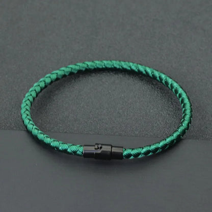 “Grade A Keel Rope Bracelet - Lucky Red Thread Magnetic Bracelet for Couples, Wealth & Prosperity.”