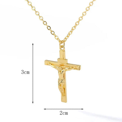 “UILZ Classic 316L Stainless Steel Pendant Necklace – 18K Gold Plated, Non-Fading for Women & Men”