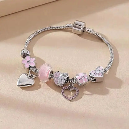 “Women’s Multi Element Beaded Love Bracelet Daily Party Holiday Jewelry Gift.”