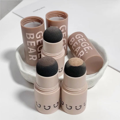 “Gege Bear Waterproof Hair Shadow Powder – Natural Coverage for Hair Loss & Hairline Shadow Stick”