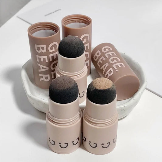 “Gege Bear Waterproof Hair Shadow Powder – Natural Coverage for Hair Loss & Hairline Shadow Stick”