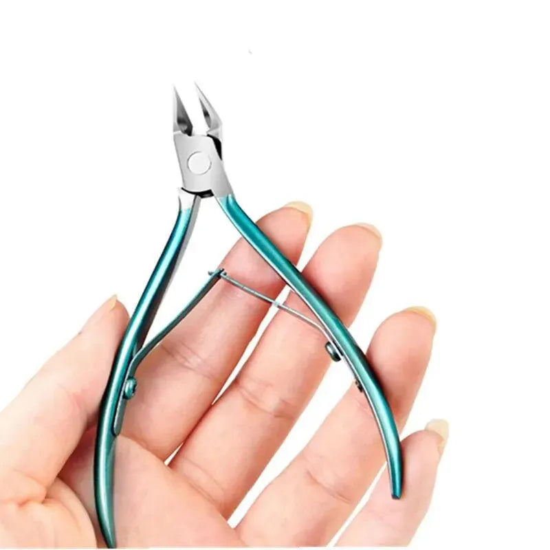 “Professional stainless steel toenail clipper for ingrown and thick nails.”