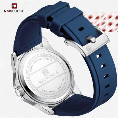 “Casual Quartz Waterproof Men’s Watch Sport Silicone Strap Luminous Clock Relogio.”