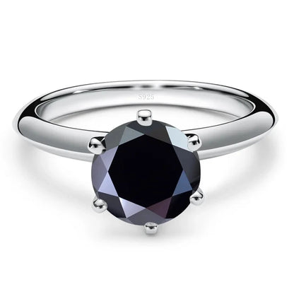 “1-5ct Moissanite Ring for Women GRA Certified 925 Sterling Silver Wedding Bands.”