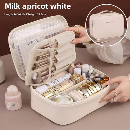 “New Women’s Cosmetic Bag Large Capacity Portable Luxury Makeup Travel Organizer Toiletry”