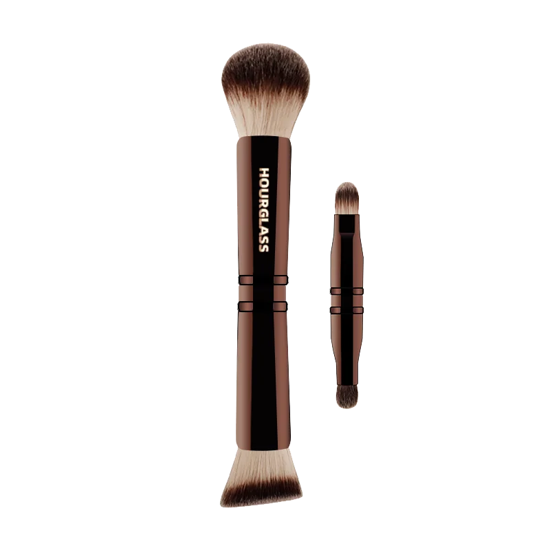 “Four-Head Makeup Brush for Powder, Foundation, Concealer, Eyeshadow - Multifunctional”