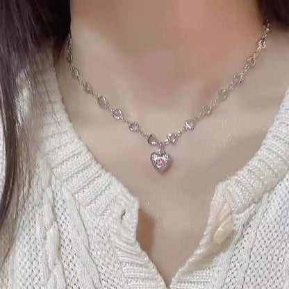 “Tassel Necklace for Women - Gold/Silver Triangle Pendant Long Necklace.”