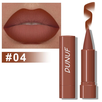 “Matte gradient lip liner for smooth application, defining elegant, long-lasting lips.”
