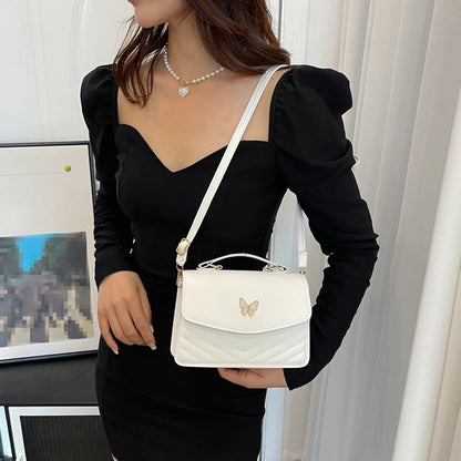 “PU Leather Small Square Bag: Stylish, Versatile, Perfect Crossbody or Shoulder.”