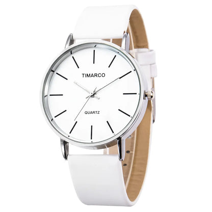 “Luxury Women’s Quartz Watch, Minimalist Silver Design, Stylish Business Accessory.”