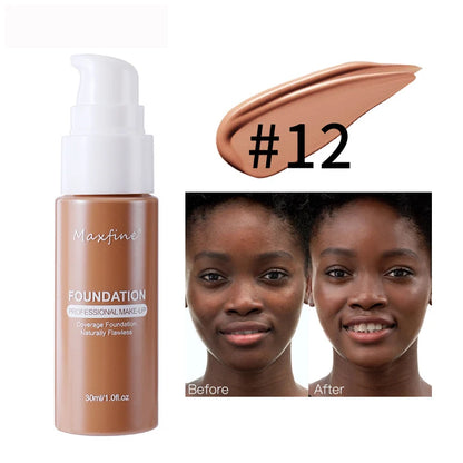 “Liquid Foundation – Effective Concealer, Waterproof, Sweat-Resistant for Professional Makeup”