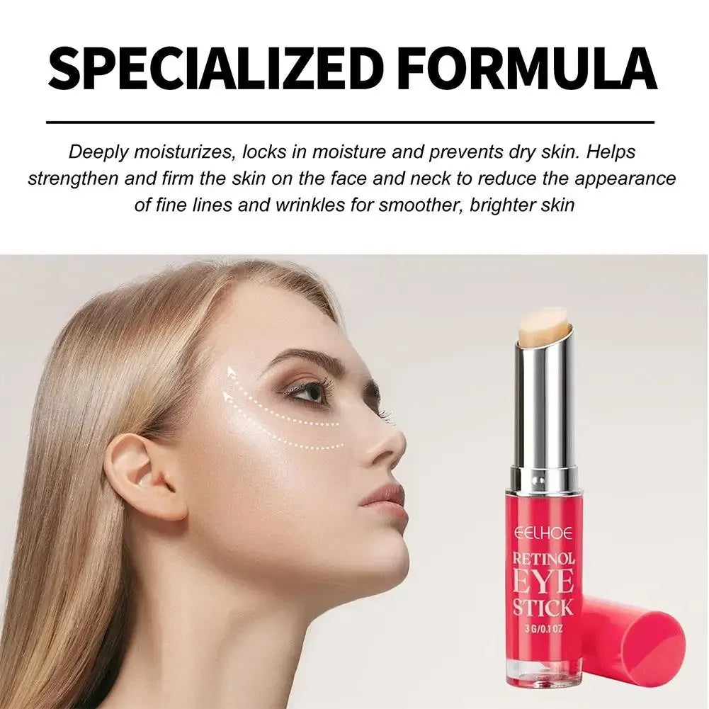 “Retinol Eye Cream – Enhances Elasticity, Reduces Dark Circles, Mild & Non-Irritating”