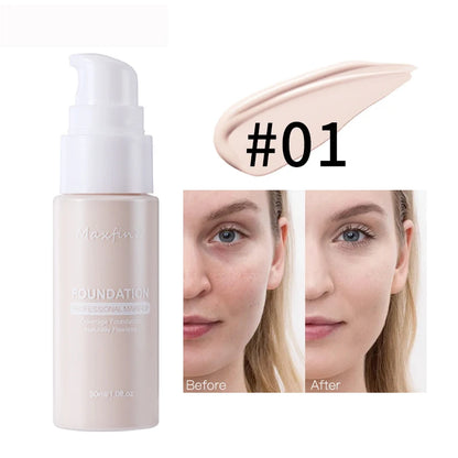 “Liquid Foundation – Effective Concealer, Waterproof, Sweat-Resistant for Professional Makeup”