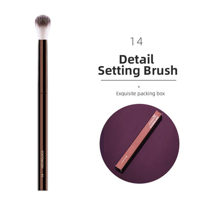 “Versatile makeup brush set for powder, foundation, eyes, and more.”
