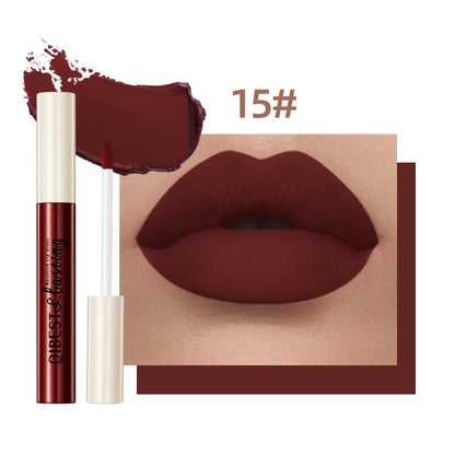 “Matte Liquid Lipstick – Non-Stick, Waterproof, Smudge-Proof & Long-Lasting Velvet Finish”