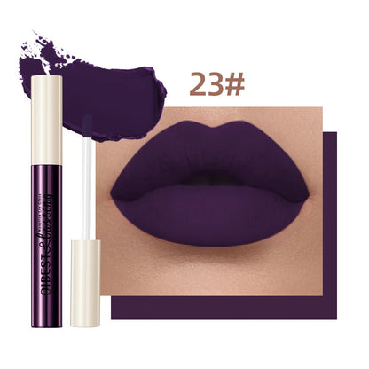 “Matte Liquid Lipstick – Non-Stick, Waterproof, Smudge-Proof & Long-Lasting Velvet Finish”