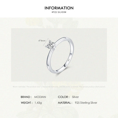 “925 Sterling Silver 10 Hearts Clear CZ Simulated Diamond Simple Wedding Band Ring.”