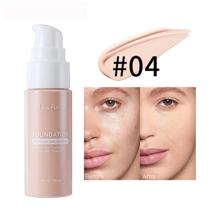 “Liquid Foundation – Effective Concealer, Waterproof, Sweat-Resistant for Professional Makeup”