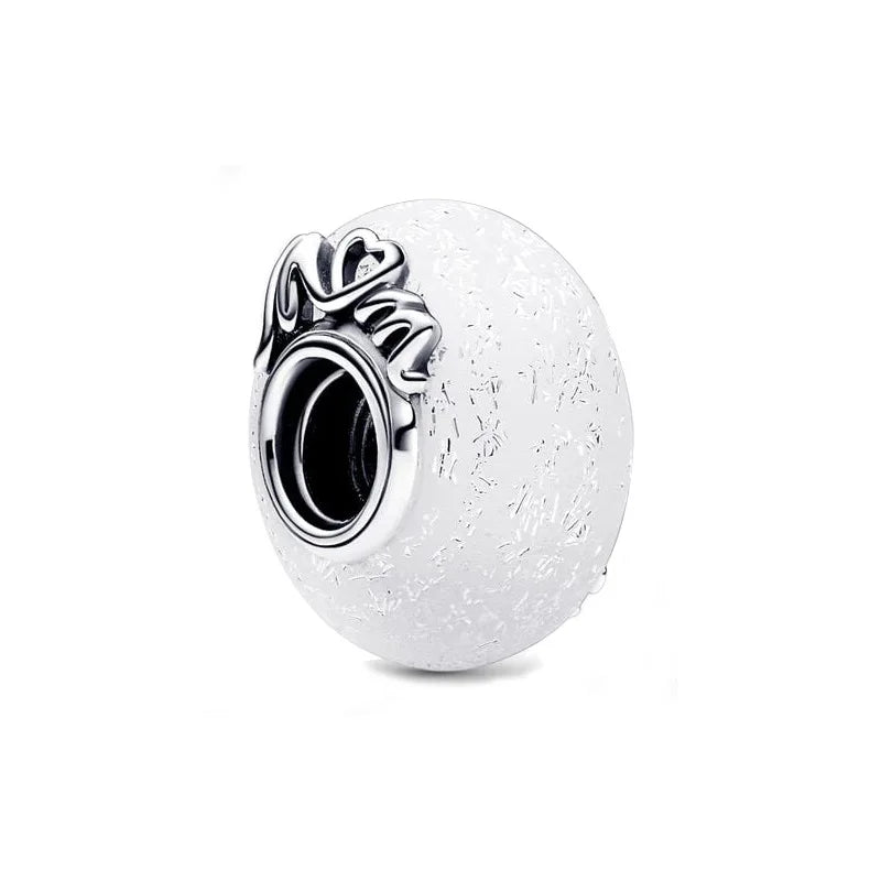 “925 Silver Family Charm Pendant - Sparkling Boy/Girl Bead for Pandora Bracelet.”