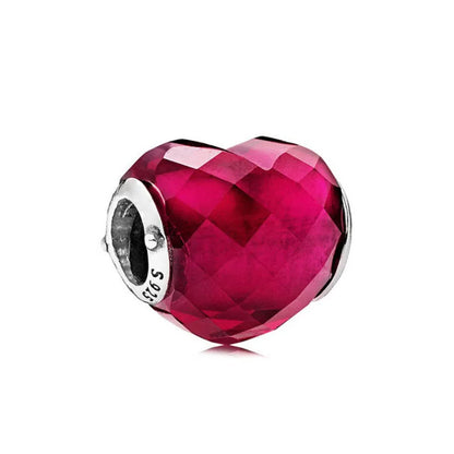 “925 Silver Family Charm Pendant - Sparkling Boy/Girl Bead for Pandora Bracelet.”
