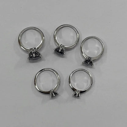 “1-5ct Moissanite Ring for Women GRA Certified 925 Sterling Silver Wedding Bands.”
