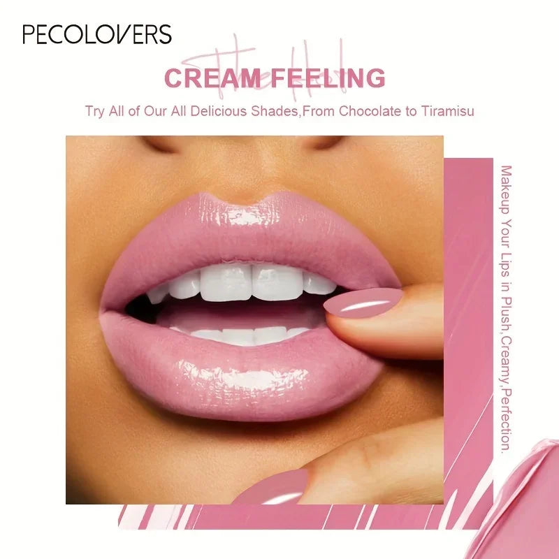 “1PC Butter Gloss Lip Gloss - Long-Lasting, Hydrating Nude Lip Makeup.”