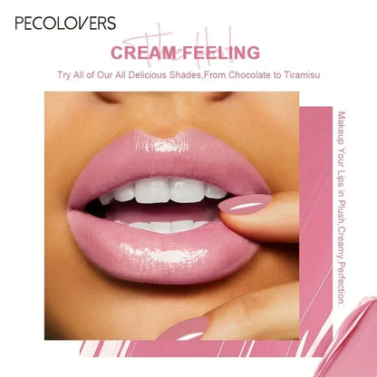 “1PC Butter Gloss Lip Gloss - Long-Lasting, Hydrating Nude Lip Makeup.”