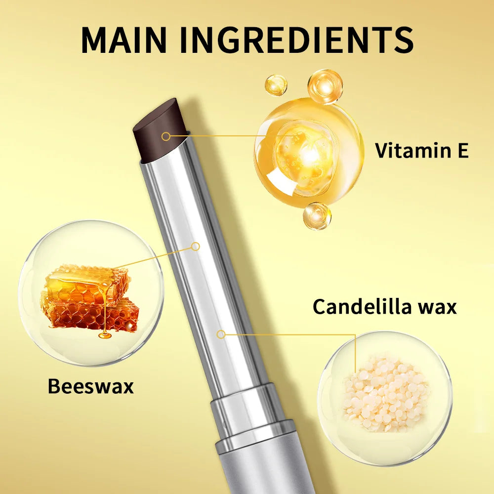 “Colorless Black Honey Lip Balm, Long-lasting Moisturizing Lipstick for Lip Care.”