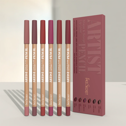 “Weightless lip liner set with precise, soft, blendable, matte texture for sculpting.”