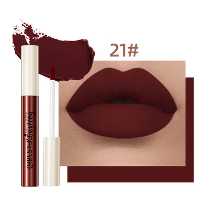 “Matte Liquid Lipstick – Non-Stick, Waterproof, Smudge-Proof & Long-Lasting Velvet Finish”