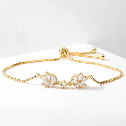 “Trendy Interlocked Gold-Color Circle Bangle for Women, Exquisite Party Jewelry.”