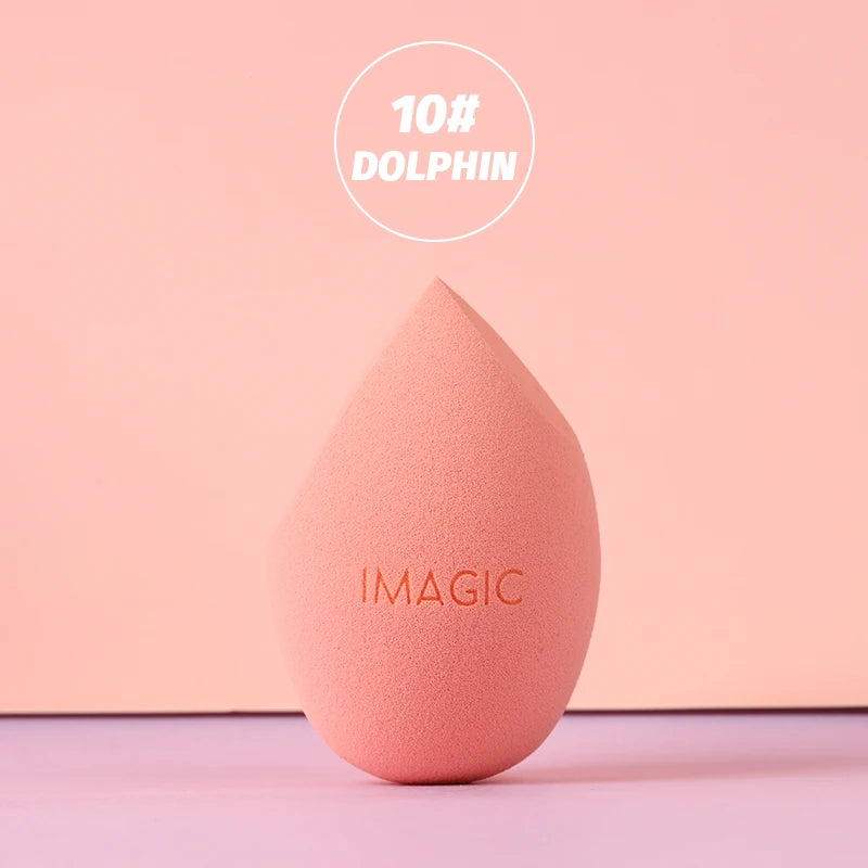 “IMAGIC beauty sponge, soft puff, gourd shape, water drop, wet and dry makeup tool.”