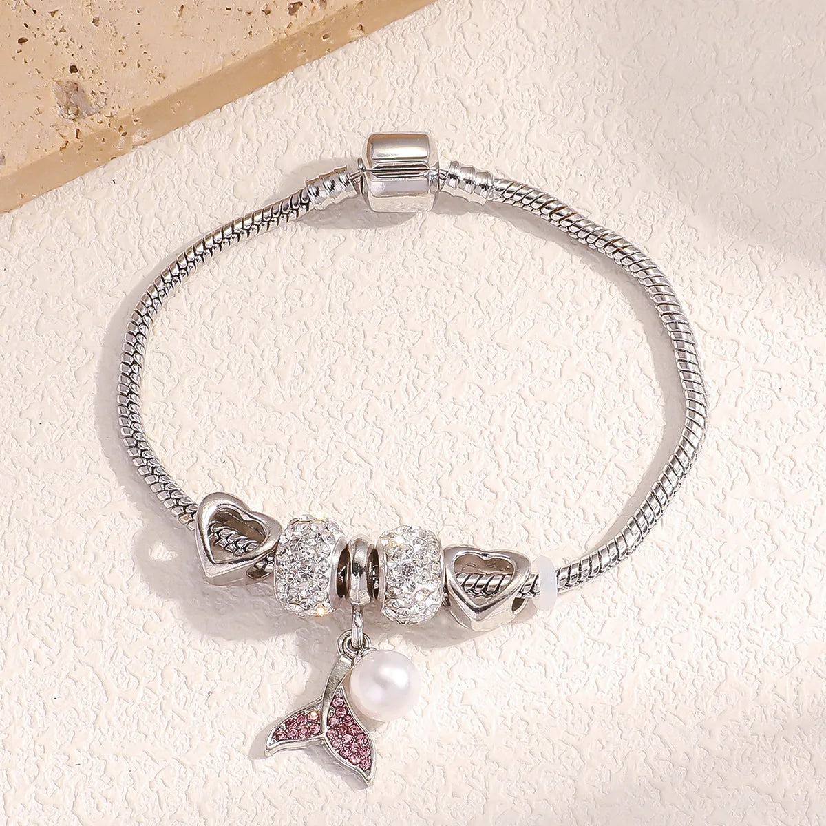 “Women’s Multi Element Beaded Love Bracelet Daily Party Holiday Jewelry Gift.”