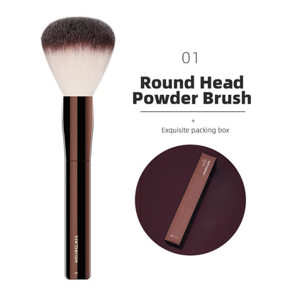 “Versatile makeup brush set for powder, foundation, eyes, and more.”