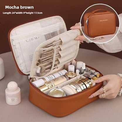 “New Women’s Cosmetic Bag Large Capacity Portable Luxury Makeup Travel Organizer Toiletry”