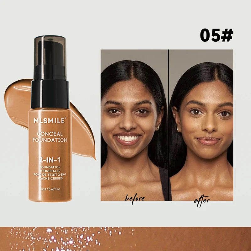 “Face Foundation Cream – Oil-Control, Matte BB Cream, Waterproof, Long-Lasting Concealer, Full Coverage”