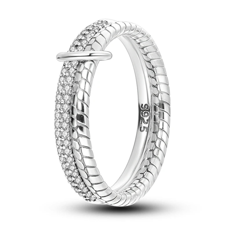 “925 Silver Zircon Star Ring - Geometric Design for Engagements & Valentine’s Gifts.”