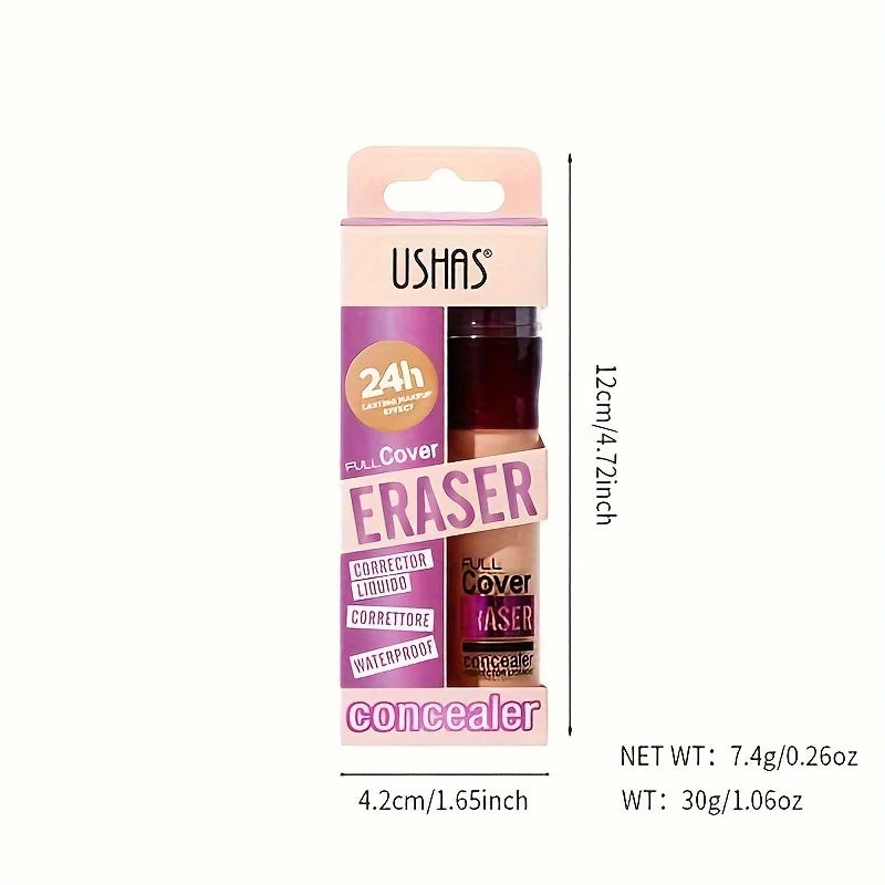“Sponge Head Concealer – Covers Dark Circles, Freckles & Acne, Long-Lasting & Moisturizing”