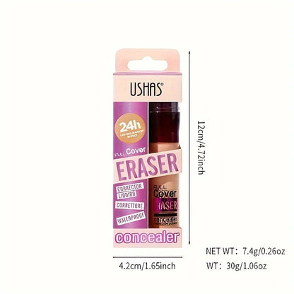“Sponge Head Concealer – Covers Dark Circles, Freckles & Acne, Long-Lasting & Moisturizing”