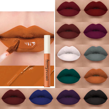 “Matte Liquid Lipstick – Non-Stick, Waterproof, Smudge-Proof & Long-Lasting Velvet Finish”