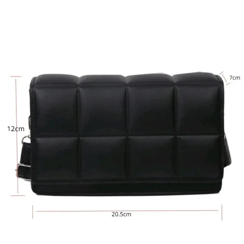 “Trendy PU leather crossbody bag, elegant design, perfect for women’s daily style.”