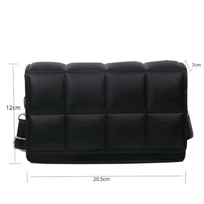 “Trendy PU leather crossbody bag, elegant design, perfect for women’s daily style.”